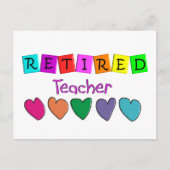 Geschenke für müde Lehrer Postkarte (Vorderseite)