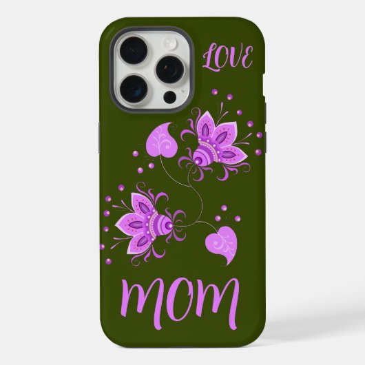 GESCHENKE FÜR MUTTER iPhone HÜLLE (Rückseite)
