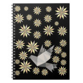 GESCHENKE FÜR NATURLIEBE MIT BLUME NOTIZBLOCK (Vorderseite)