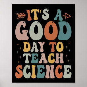Geschenke für naturwissenschaftliche Lehrer Es ist Poster