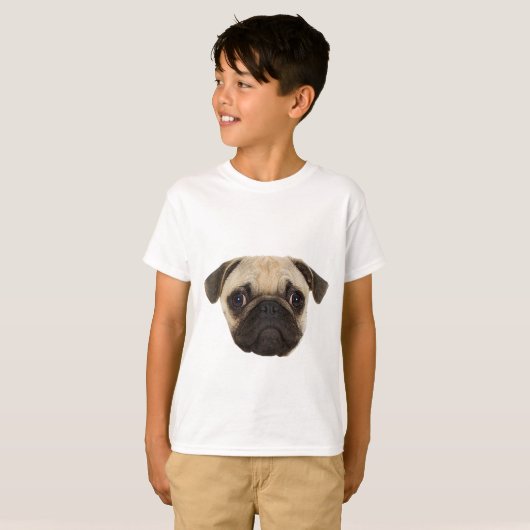 Geschenke für niedliche Mops T-Shirt (Vorne ganz)