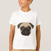 Geschenke für niedliche Mops T-Shirt (Vorderseite)