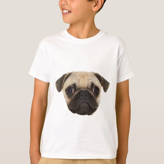 Geschenke für niedliche Mops T-Shirt (Vorderseite)