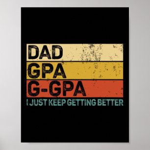 Geschenke für Opa von Enkelkindern Vater Opa Ur-Op Poster