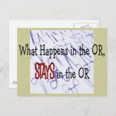 Geschenke für Operationen Postkarte (Vorne/Hinten)
