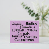 Geschenke für Orthopädie Postkarte (Stehend Vorderseite)