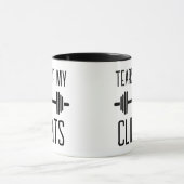 Geschenke für Personal Trainer meiner Kunden Tasse (Zentrum)