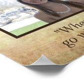 Geschenke für personalisierte Abschluss, dann und  Poster (Ecke)