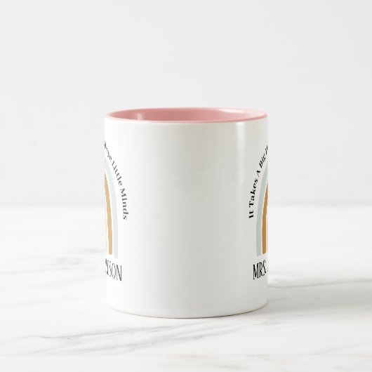 Geschenke für personalisierte Lehrer, Geschenke fü Zweifarbige Tasse (Mittel)