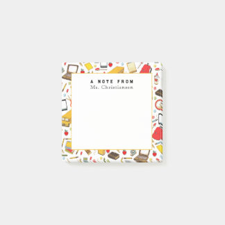 Geschenke für personalisierte Lehrer Post-it Klebezettel
