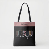Geschenke für personalisierte Ultraschalltechniker Tasche (Vorderseite)