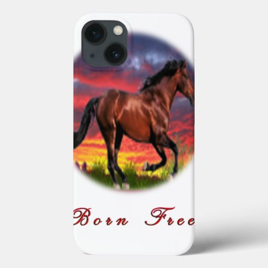 Geschenke für Pferde Case-Mate iPhone Hülle (Rückseite)