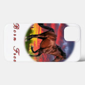 Geschenke für Pferde Case-Mate iPhone Hülle (Rückseite (Horizontal))