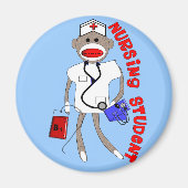 Geschenke für Pflegestudenten, Affen Magnet (Vorne)