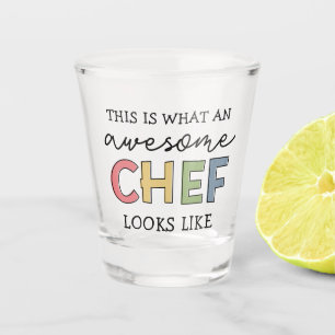 Geschenke für phantastische Koch Bester Koch je Schnapsglas