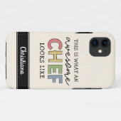 Geschenke für Phantastische Koch nach Maß | Bester Case-Mate iPhone Hülle (Rückseite (Horizontal))