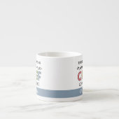 Geschenke für Phantastische Koch nach Maß | Bester Espressotasse (Vorderseite)