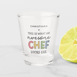 Geschenke für Phantastische Koch nach Maß Bester Schnapsglas