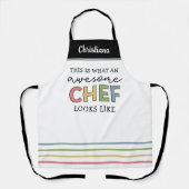 Geschenke für Phantastische Koch nach Maß | Bester Schürze (Vorderseite)