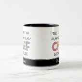 Geschenke für Phantastische Koch nach Maß | Bester Zweifarbige Tasse (Mittel)