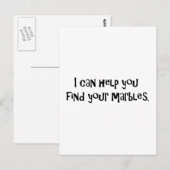Geschenke für Psychiater Postkarte (Vorne/Hinten)