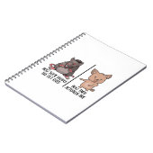 Geschenke für Rattenliebhaber | Rats Haustiere Nag Notizblock (Linke Seite)