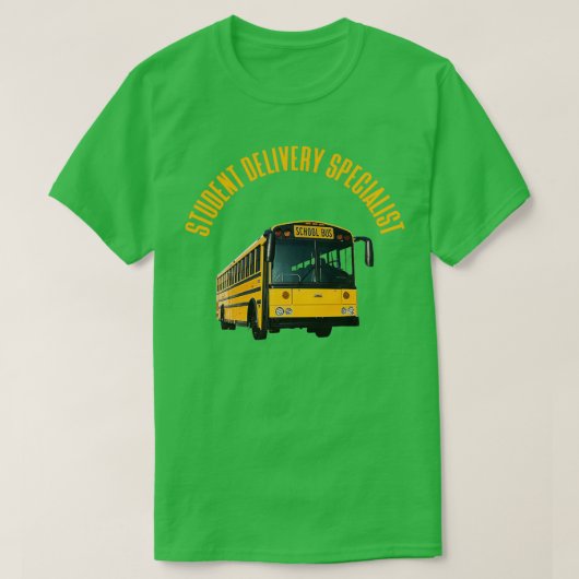 Geschenke für Schulbus D T-Shirt (Design vorne)