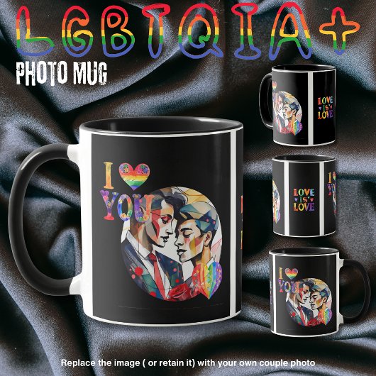 Geschenke für schwule Trans LGBTQIA Paare Personal Tasse
