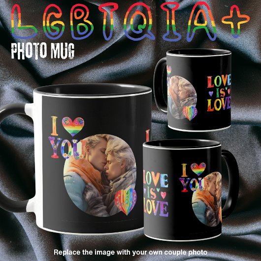 Geschenke für schwule Trans LGBTQIA Paare Personal Tasse