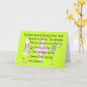 Geschenke für Studierende in der Geschichte—"Foley Karte (Gelbe Blume)