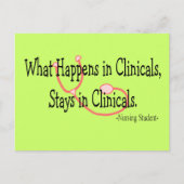 Geschenke für Studierende Postkarte (Vorderseite)