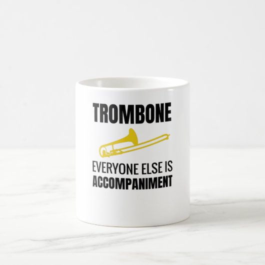Geschenke für Trombone-Player| Trombonist Kaffeetasse (Mittel)