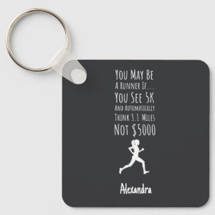 Geschenke für Ultra-Marathonläufer Personalisiert  Schlüsselanhänger