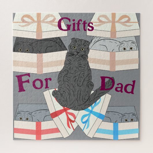 Geschenke für Vater Puzzle (Vertikal)