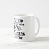 Geschenke für Vater von Tochter, Son Vater Geschen Kaffeetasse (VorderseiteRechts)
