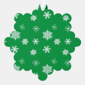 Geschenke für Weihnachts-Business-Kunden Ornament Karte (Rückseite)