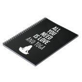 Geschenke für Yogafreunde Notizblock (Linke Seite)