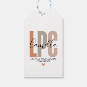 Geschenke für zugelassene Berufsberater, LPC-Thera Geschenkanhänger