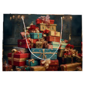 Geschenke Galore Weihnachtsgeschenktasche Große Geschenktüte (Rückseite)