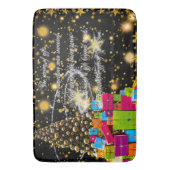 Geschenke geben" Badematte - Urlaubssaal Dekoratio (Vorderseite Vertikal)