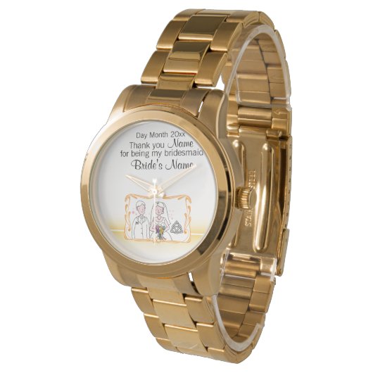 Geschenke, Geschenke, Giveaways Armbanduhr (Schrägansicht)