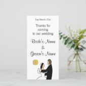 Geschenke, Geschenke, Giveaways Dankeskarte (Stehend Vorderseite)