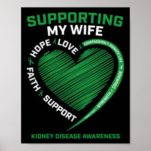 Geschenke Handballtransplantation Ehefrau Nierener Poster