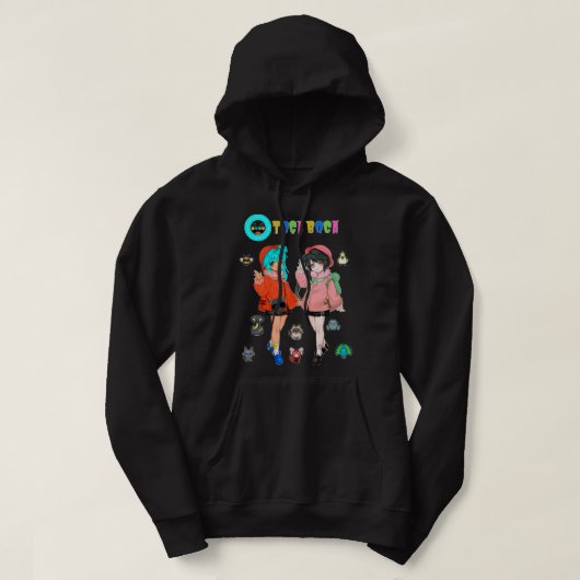 Geschenke Idee Manga Toca Boca Anime Liebe Sie Hoodie (Design vorne)
