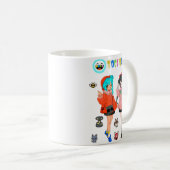 Geschenke Idee Toca Kind Boca Freundliche Liebe Si Kaffeetasse (VorderseiteRechts)