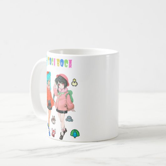Geschenke Idee Toca Kind Boca Freundliche Liebe Si Kaffeetasse (Vorderseite Links)