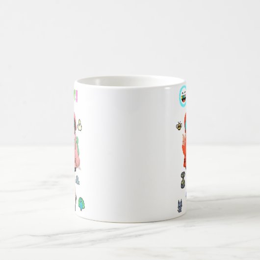 Geschenke Idee Toca Kind Boca Freundliche Liebe Si Kaffeetasse (Mittel)