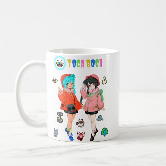 Geschenke Idee Toca Kind Boca Freundliche Liebe Si Kaffeetasse (Links)