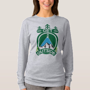 Geschenke im Freien Männer Frauen In die Wildnis T-Shirt