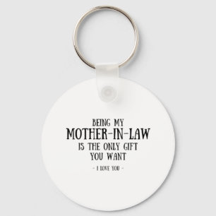 Geschenke im Schwiegereltern, Mutter im Rechtsgesc Schlüsselanhänger